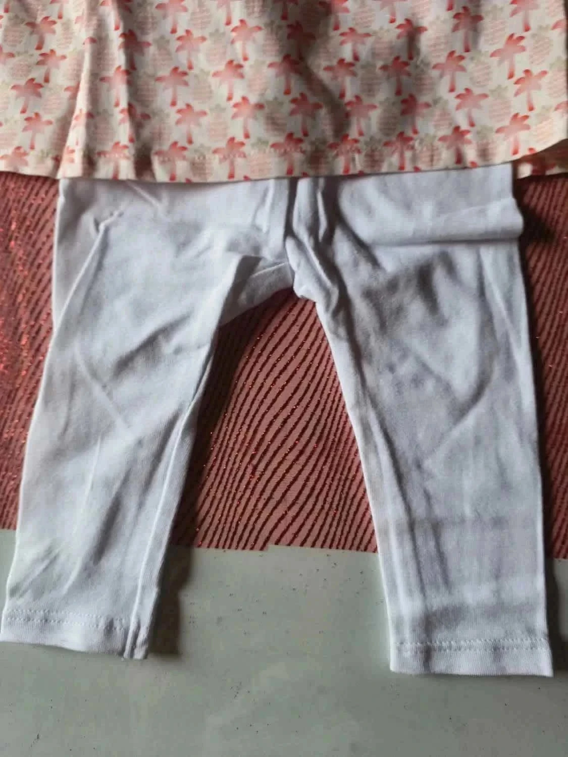 Conjunto vestido legging 6 meses obaibi – photo 5